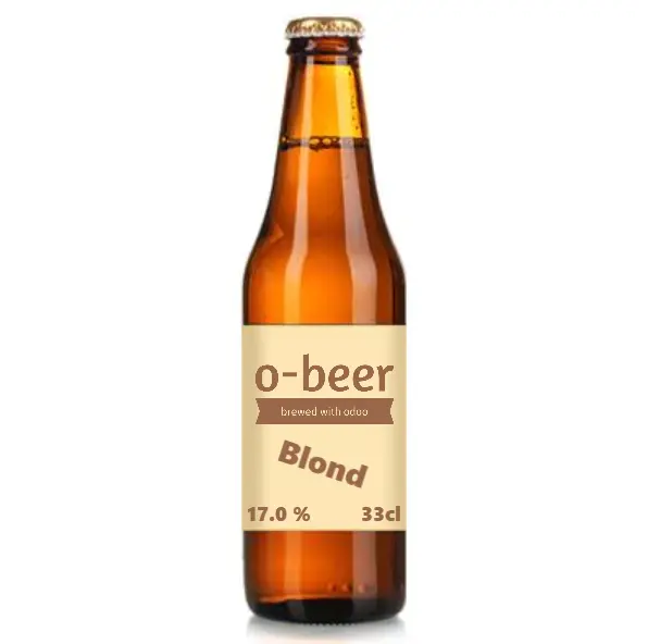 Bière blonde - Bouteille